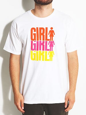 Girl Triple OG Tee White LG
