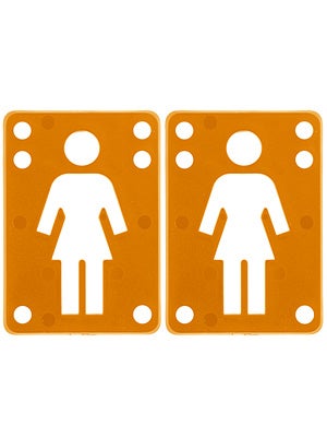 Girl Orange Riser Pads 1/8