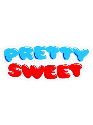 Girl Pretty Sweet Sticker
