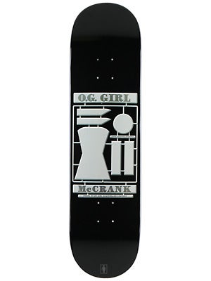 Girl McCrank Model Deck  8.25x31.625