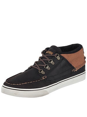 Globe Duncombe Bender Shoes Black Oil Suede/Caramello