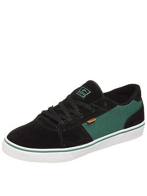 Globe Fate Shoes  Black/Foliage Green