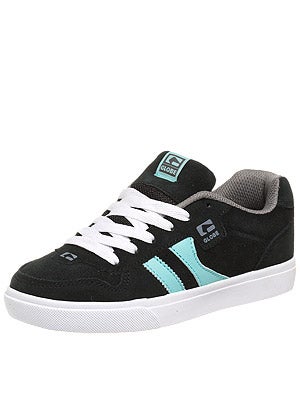 Globe Kids Encore Shoes  Vintage Black/Acid Blue