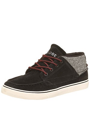 Globe The Bender Shoes Black/Tweed/Red
