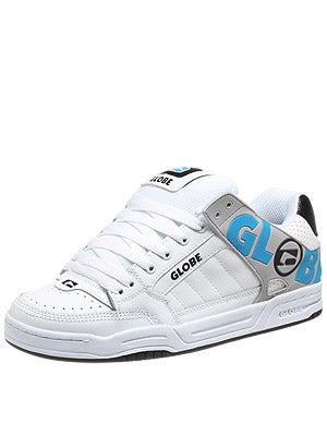 Globe Tilt Shoes White/Black/Blue Danube