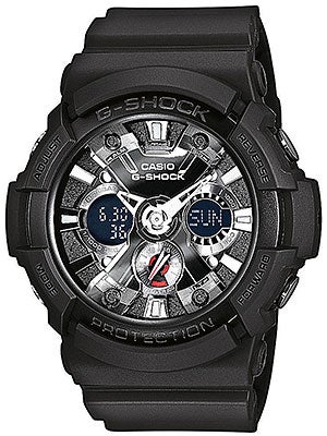 G-Shock GA-201-1A Watch  Black w/ Metallic