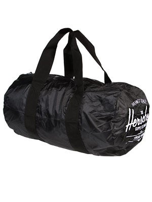 Herschel Packable Duffle Bag Black