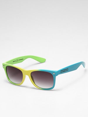Happy Hour Tri Dye Shades Green/Yellow/Blue w/Grey Lens