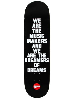 Hopps Music Maker Black Deck  8.125 x 31.6