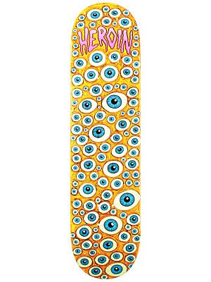 Heroin Eyes Orange Deck  8 x 32
