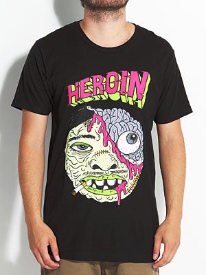 Heroin Shimizu Ball Tee Black MD