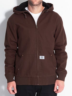 HUF Duck Hooded Jacket Brown XXL
