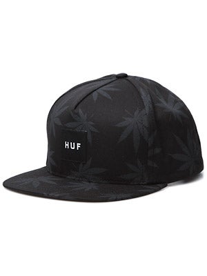 HUF Plant Life Snapback Black
