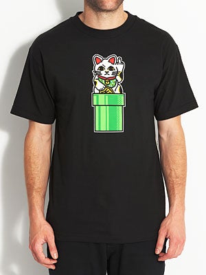 Hook-Ups Super Hook-Ups Cat Tee Black XL