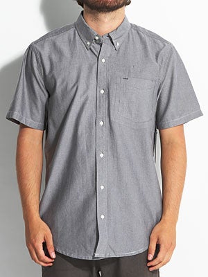 Hurley Ace Oxford S/S Woven Black MD