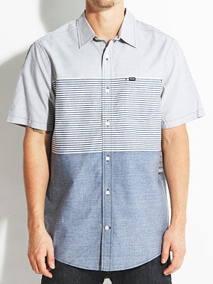 Hurley Blockade S/S Woven Shirt Navy MD