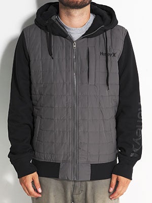 Hurley Dual Hoodzip Black MD