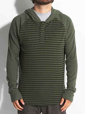 Hurley Dawner Hooded Knit Shirt Green SM