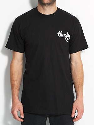 Hurley Milk Crate Tee Black MD