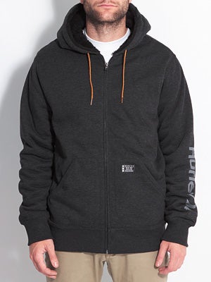 Hurley Only One Sherpa Lined Hoodzip Black MD