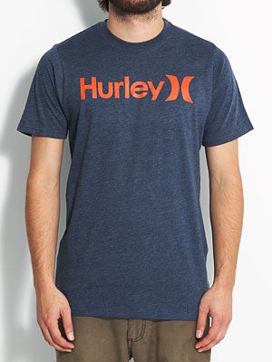Hurley One & Only Seasonal Tee Navy MD