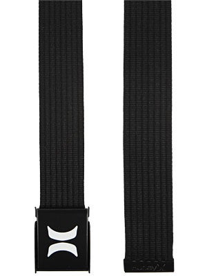 Hurley Ribbed Web Belt Black Adj.