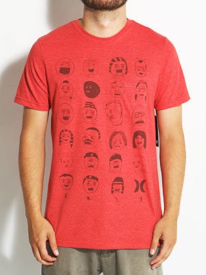Hurley Rita Premium Tee Heather Red LG