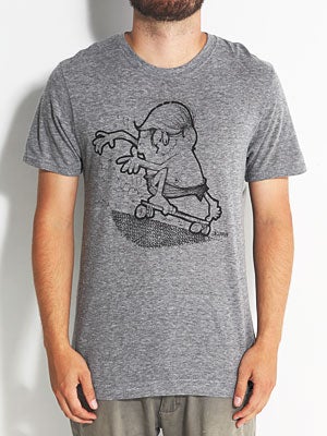 Hurley Skater Murphy Premium Tee Salt & Pepper MD