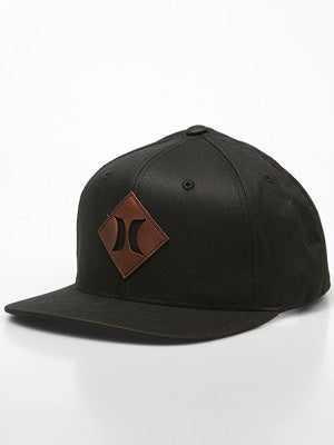 Hurley Waxed Snapper Hat Black Adj.