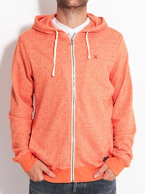 Hurley Vacation Zip Heather Blaze Orange SM