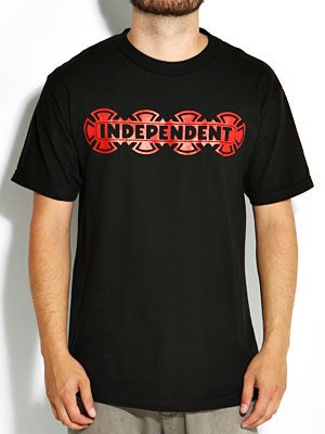 Independent Bar Quad Tee Black SM