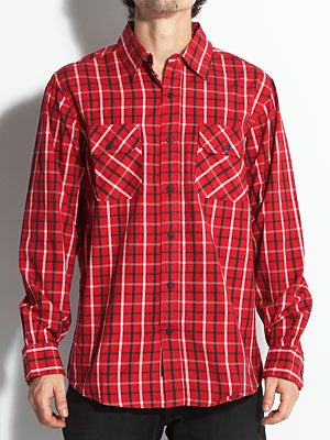 Independent Control Flannel Red SM