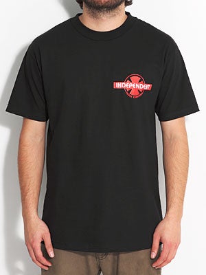 Independent Chest OGBC Tee Black SM