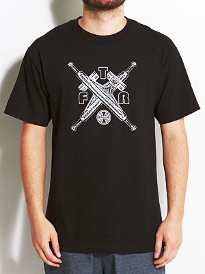Independent FTR Truck Cross Tee Black SM