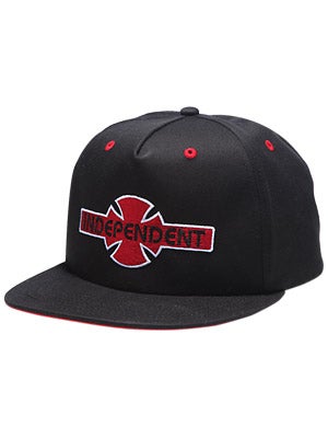 Independent OGBC Twill Snapback Hat Black Adj.