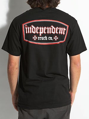 Independent Re-Label Tee Black SM