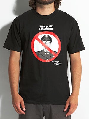 Independent Service Announcement Tee Black SM