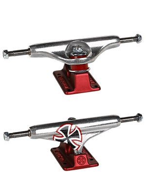 Indy S-10 Solo Cross Forged Hollow Slvr/Red 7.75