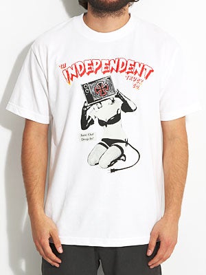 Independent Tune Out Tee White MD