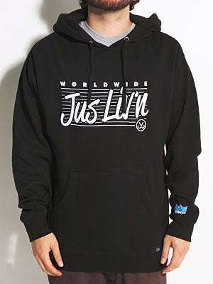 JSLV Worldwide Hoodie Black SM
