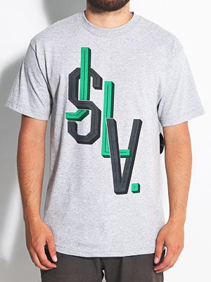 JSLV Block Tee Athletic Heather SM