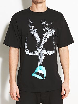 JSLV Exhale Tee Black/Teal SM