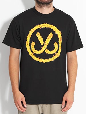 JSLV Hooks Burning Tee Black SM