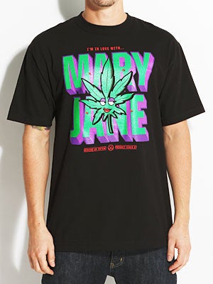 JSLV Mary Jane Tee Black SM