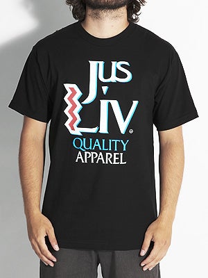 JSLV Malted Tee Black SM