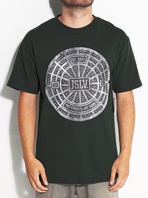 JSLV Streets Are Ours Tee Hunter Green SM
