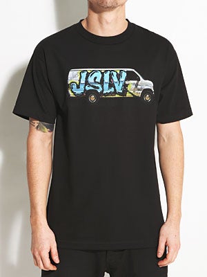 JSLV Trav Van Tee Black SM