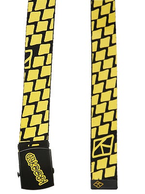 Krooked Diamond Belt Black Adjustable