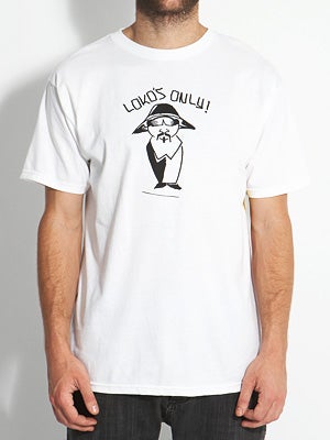 Krooked Lokos Only Tee White LG