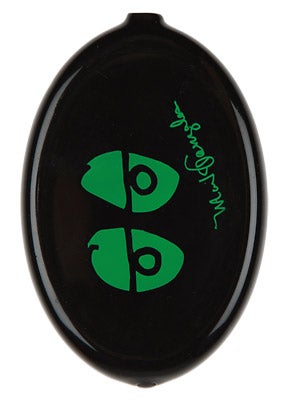 Krooked Eyes Coin Pouch Black